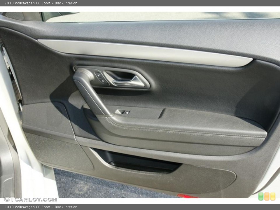 Black Interior Door Panel for the 2010 Volkswagen CC Sport #49373378