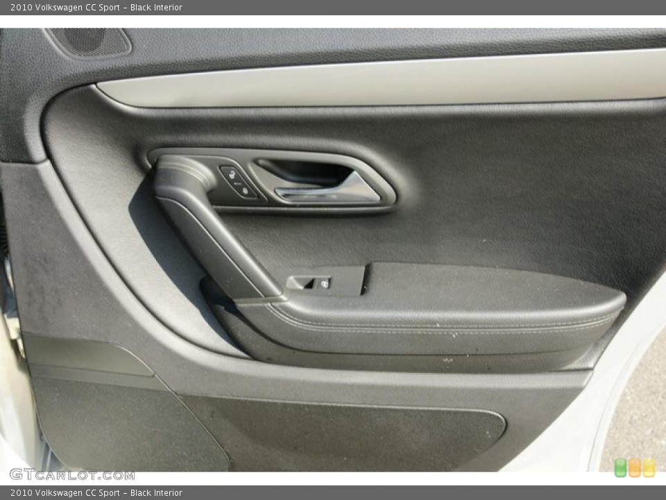 Black Interior Door Panel for the 2010 Volkswagen CC Sport #49373405