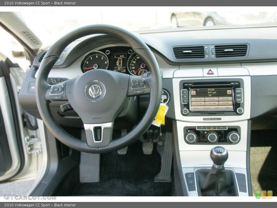 Black Interior Dashboard for the 2010 Volkswagen CC Sport #49373432