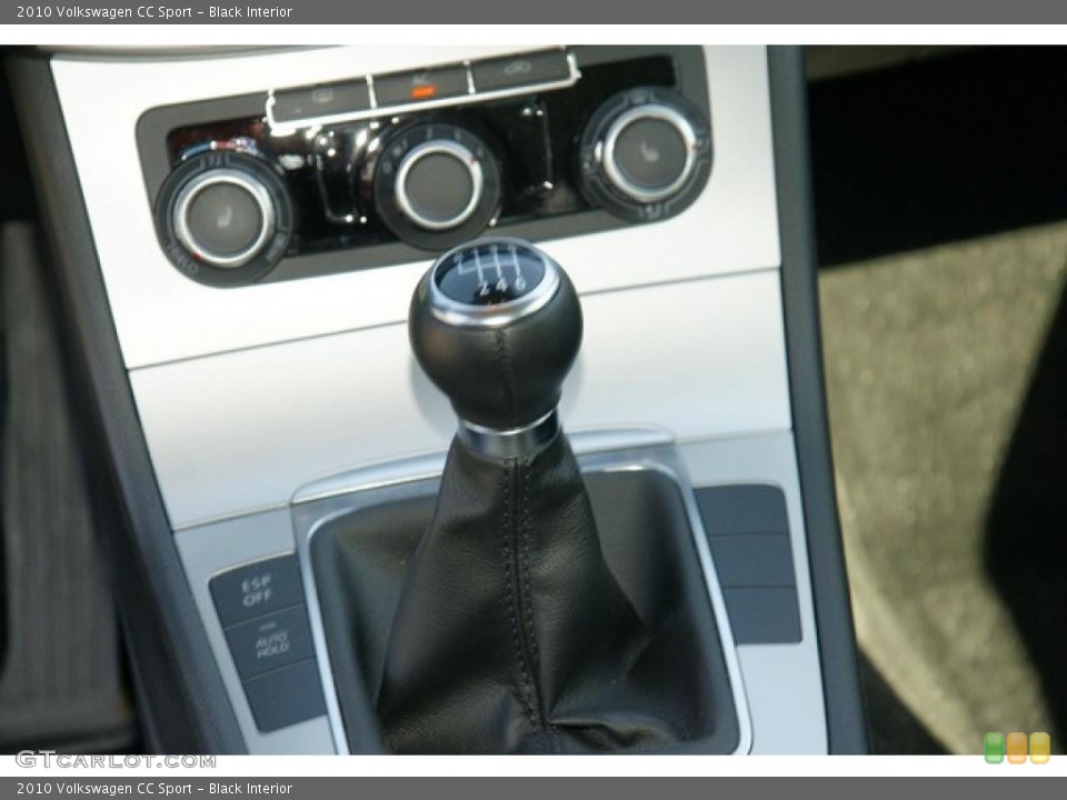 Black Interior Transmission for the 2010 Volkswagen CC Sport #49373477