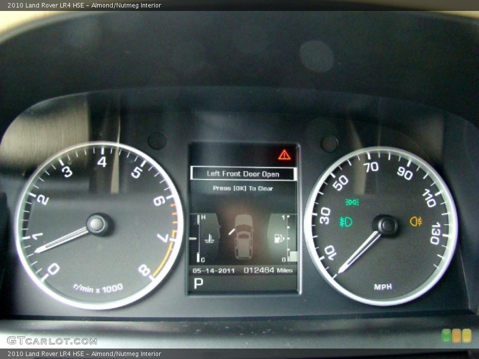 Almond/Nutmeg Interior Gauges for the 2010 Land Rover LR4 HSE #49375067