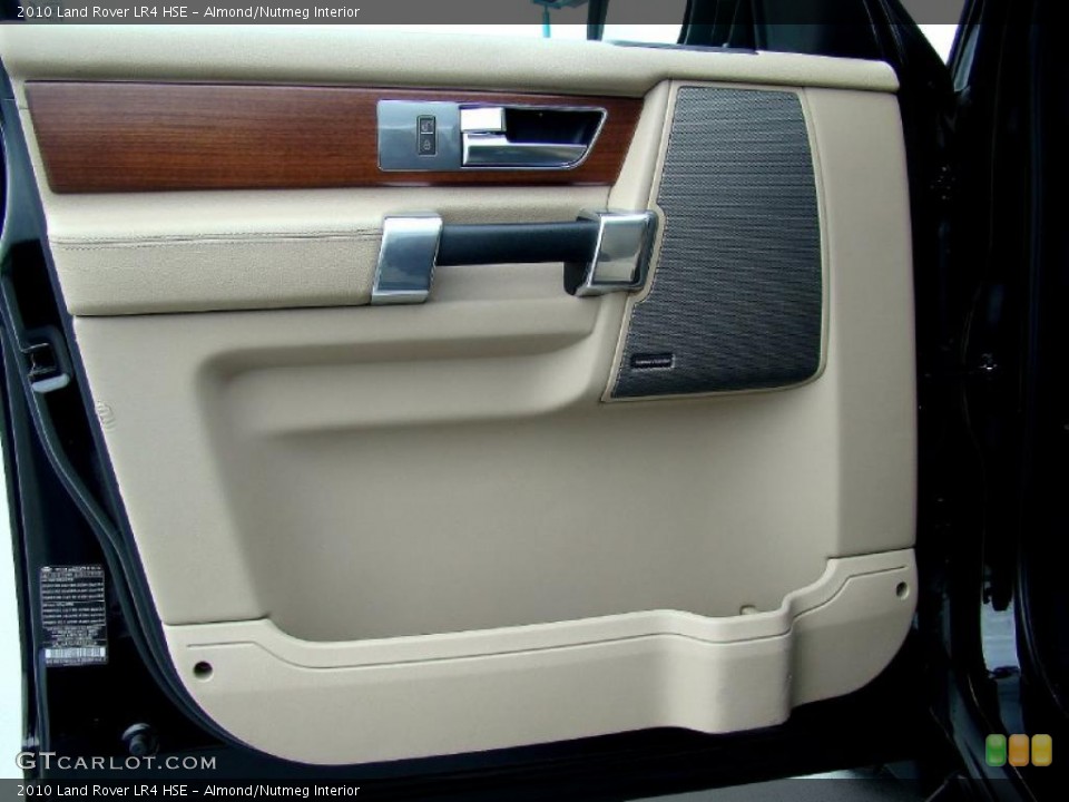 Almond/Nutmeg Interior Door Panel for the 2010 Land Rover LR4 HSE #49375106