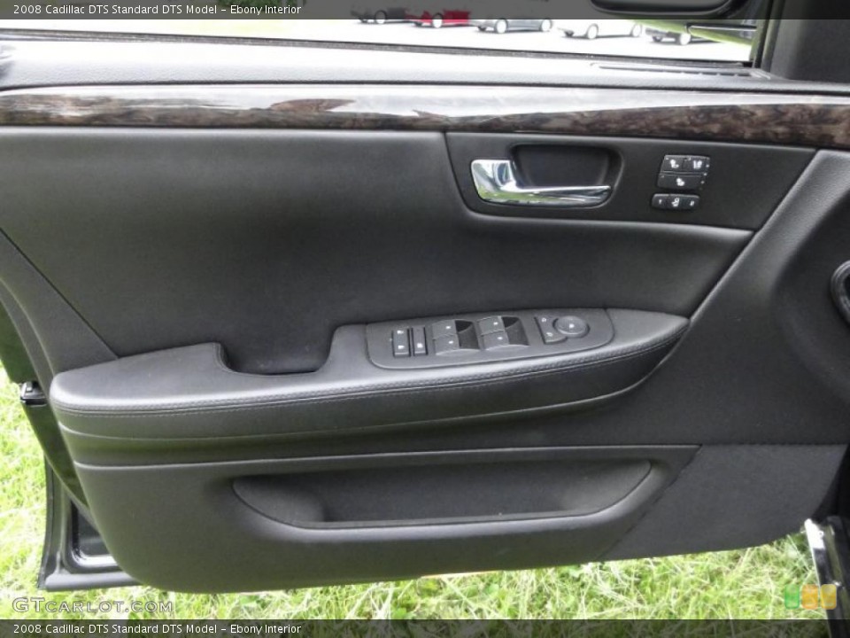 Ebony Interior Door Panel for the 2008 Cadillac DTS  #49375211