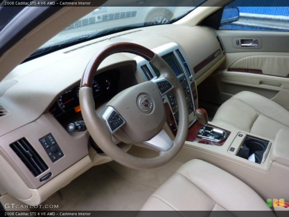 Cashmere Interior Photo for the 2008 Cadillac STS 4 V6 AWD #49375556
