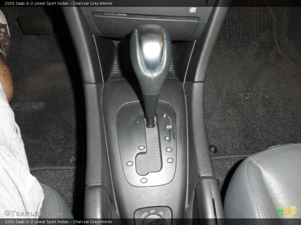 Charcoal Grey Interior Transmission for the 2003 Saab 9-3 Linear Sport Sedan #49378823