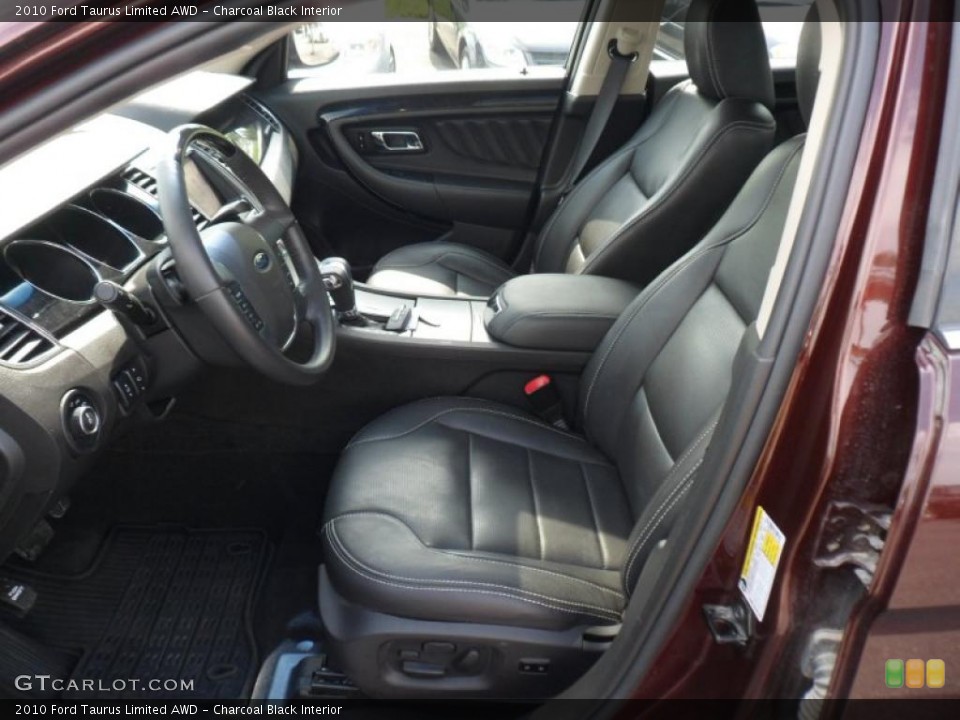 Charcoal Black Interior Photo for the 2010 Ford Taurus Limited AWD #49380305