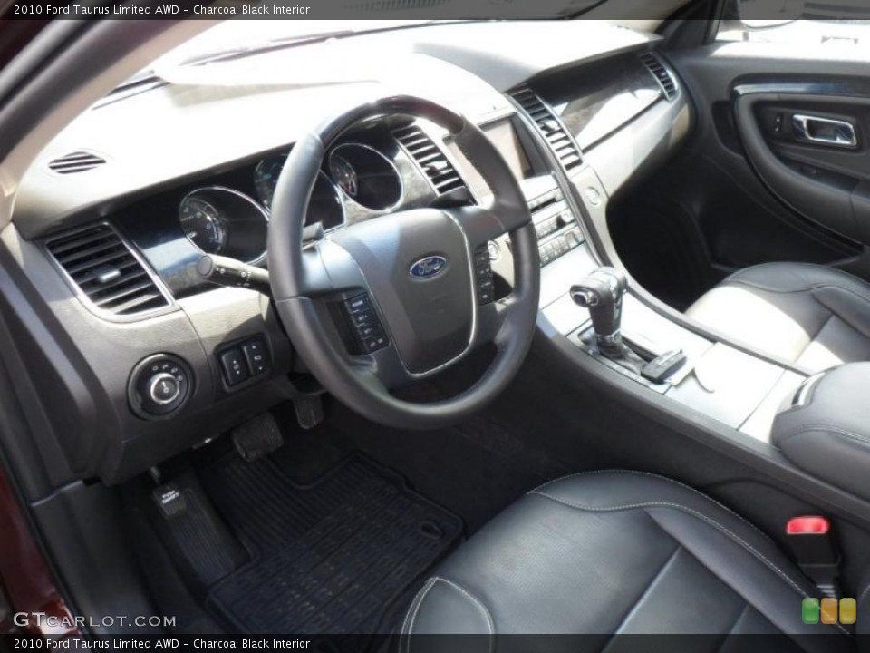 Charcoal Black Interior Prime Interior for the 2010 Ford Taurus Limited AWD #49380320