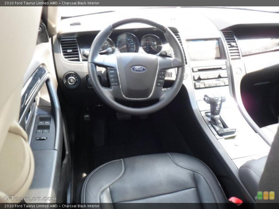 Charcoal Black Interior Dashboard for the 2010 Ford Taurus Limited AWD #49380374