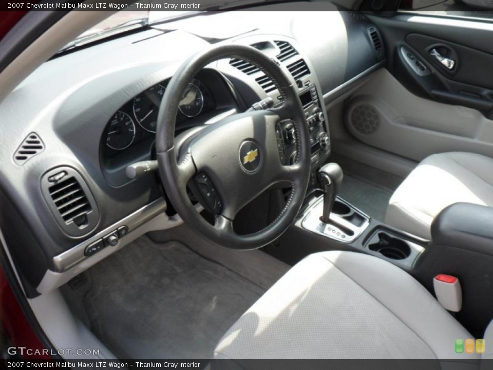 Titanium Gray Interior Prime Interior for the 2007 Chevrolet Malibu Maxx LTZ Wagon #49380659