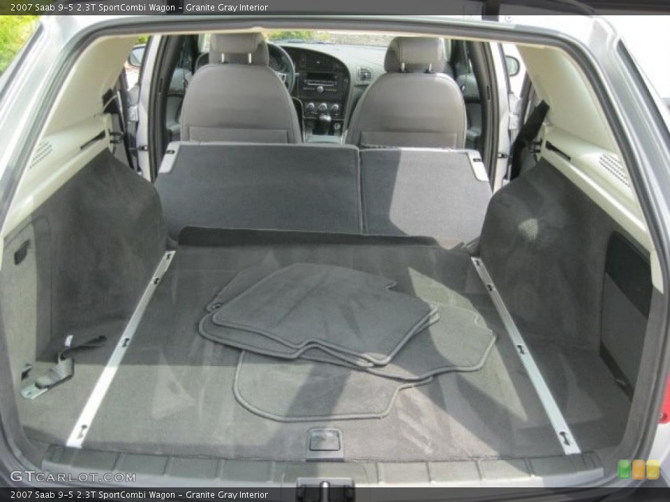 Granite Gray Interior Trunk for the 2007 Saab 9-5 2.3T SportCombi Wagon #49383659