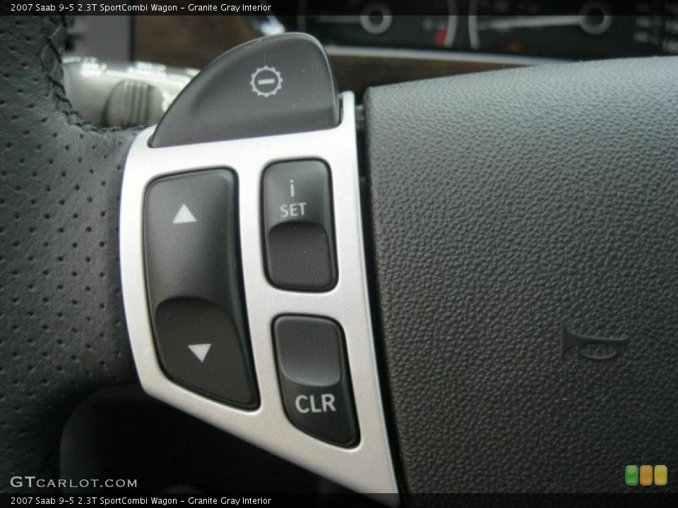 Granite Gray Interior Controls for the 2007 Saab 9-5 2.3T SportCombi Wagon #49383779