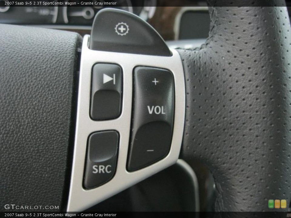 Granite Gray Interior Controls for the 2007 Saab 9-5 2.3T SportCombi Wagon #49383791