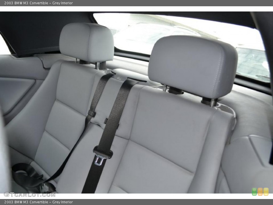 Grey Interior Photo for the 2003 BMW M3 Convertible #49383893