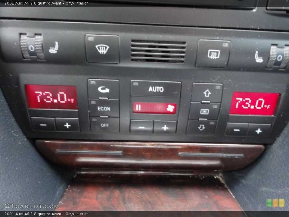 Onyx Interior Controls for the 2001 Audi A6 2.8 quattro Avant #49385826