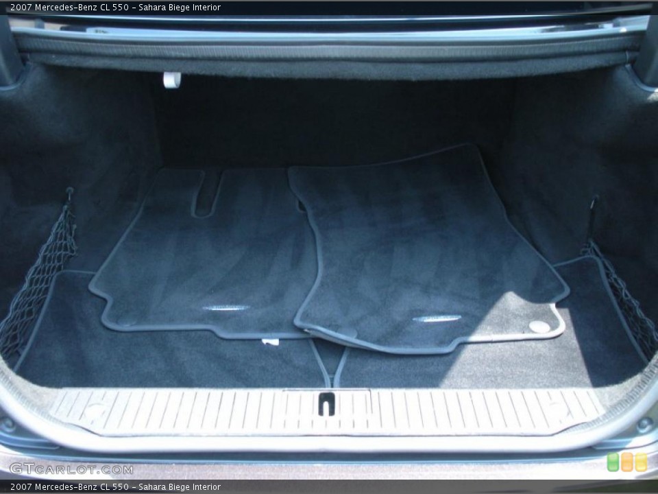 Sahara Biege Interior Trunk for the 2007 Mercedes-Benz CL 550 #49387281