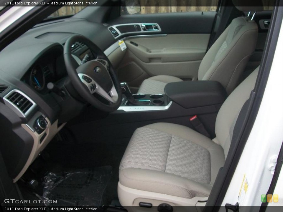 Medium Light Stone Interior Photo for the 2011 Ford Explorer XLT #49395359