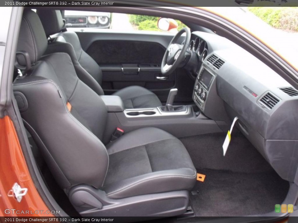Dark Slate Gray Interior Photo for the 2011 Dodge Challenger SRT8 392 #49396256