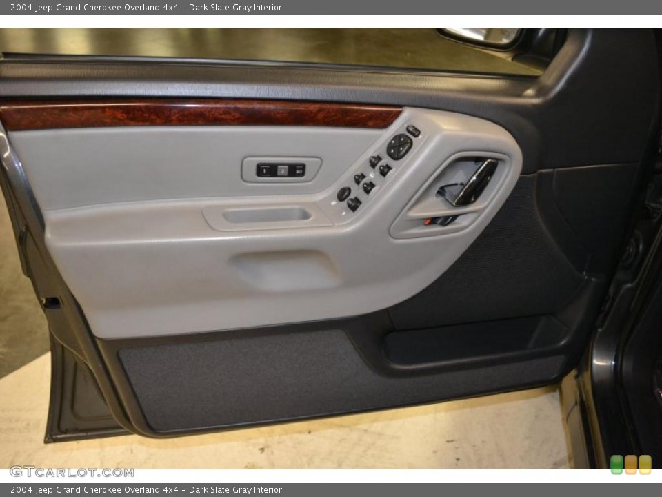 Dark Slate Gray Interior Door Panel for the 2004 Jeep Grand Cherokee Overland 4x4 #49397363