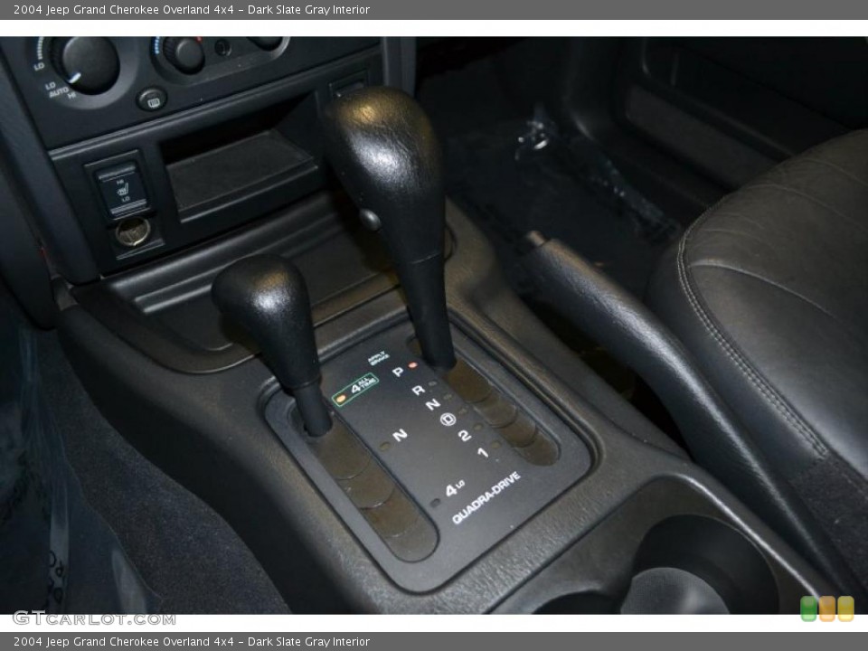 Dark Slate Gray Interior Transmission for the 2004 Jeep Grand Cherokee Overland 4x4 #49397528