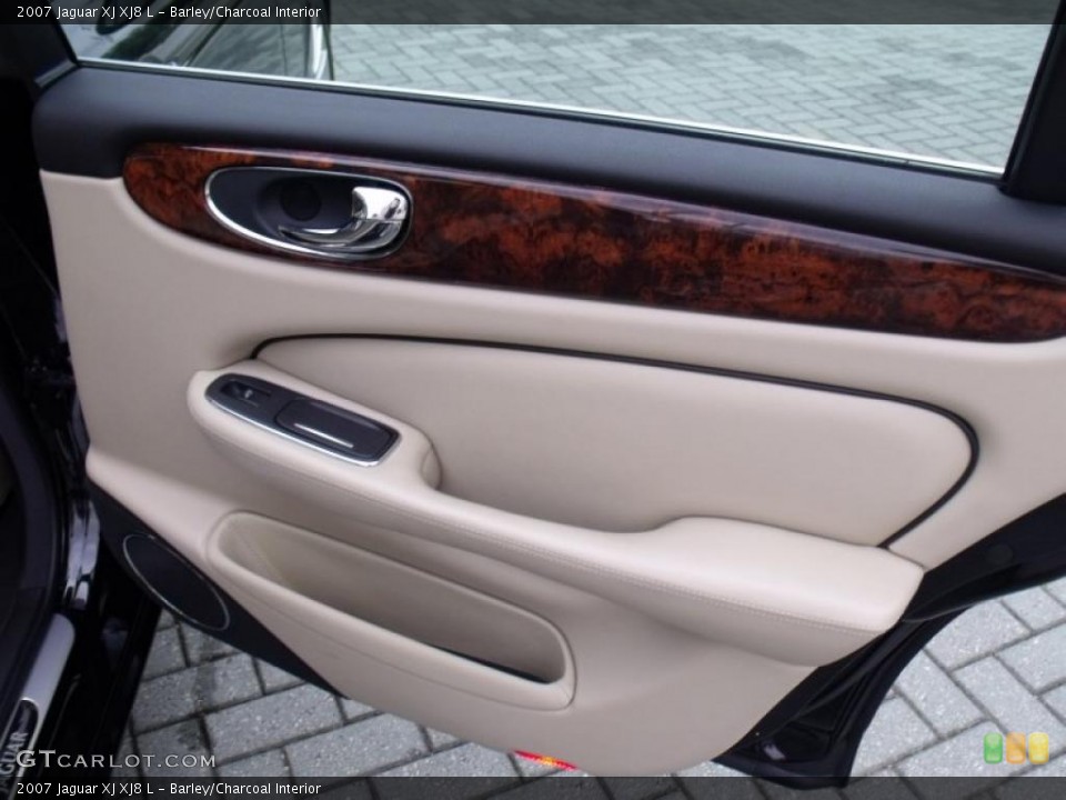 Barley/Charcoal Interior Door Panel for the 2007 Jaguar XJ XJ8 L #49399733