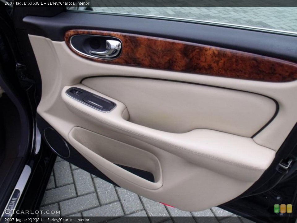 Barley/Charcoal Interior Door Panel for the 2007 Jaguar XJ XJ8 L #49399760