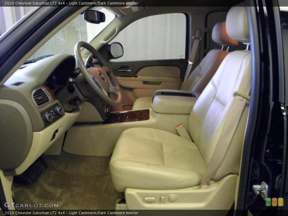 Light Cashmere/Dark Cashmere Interior Photo for the 2010 Chevrolet Suburban LTZ 4x4 #49399808