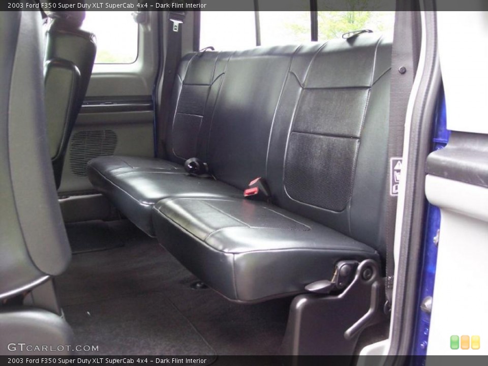 Dark Flint Interior Photo for the 2003 Ford F350 Super Duty XLT SuperCab 4x4 #49402166