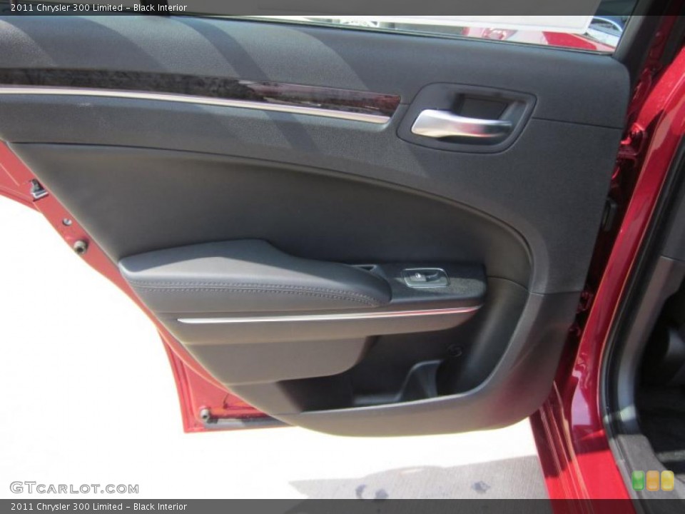 Black Interior Door Panel for the 2011 Chrysler 300 Limited #49402772