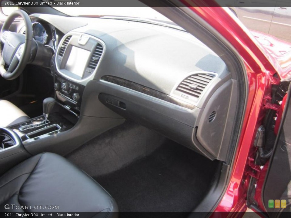 Black Interior Dashboard for the 2011 Chrysler 300 Limited #49402835