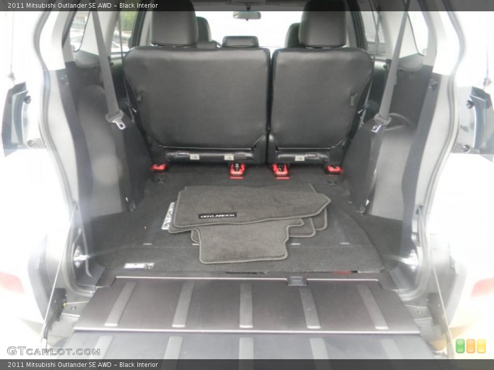 Black Interior Trunk for the 2011 Mitsubishi Outlander SE AWD #49403087