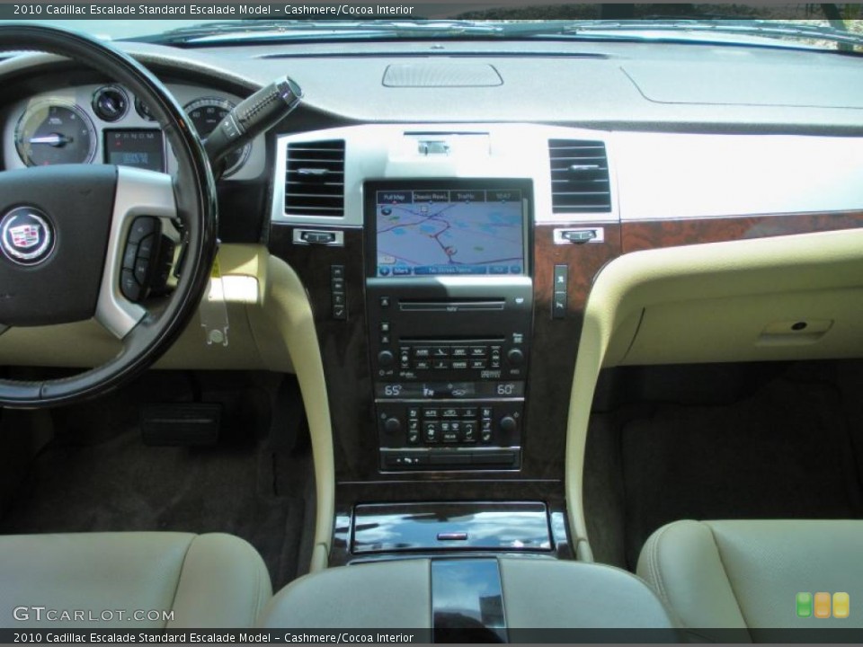 Cashmere/Cocoa Interior Dashboard for the 2010 Cadillac Escalade  #49403642