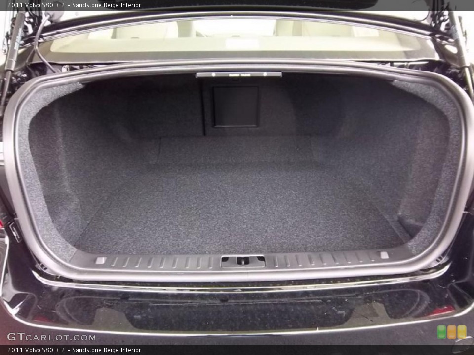 Sandstone Beige Interior Trunk for the 2011 Volvo S80 3.2 #49404386