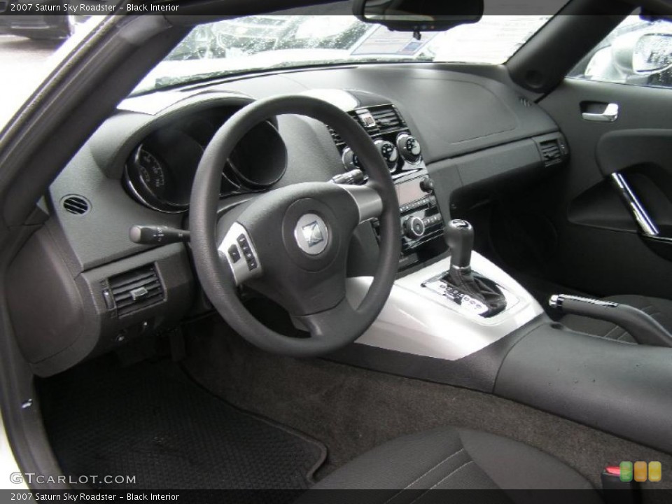 Black Interior Dashboard for the 2007 Saturn Sky Roadster #49405037