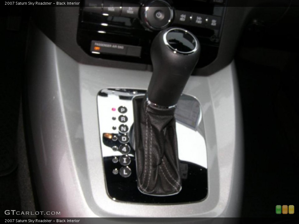 Black Interior Transmission for the 2007 Saturn Sky Roadster #49405115