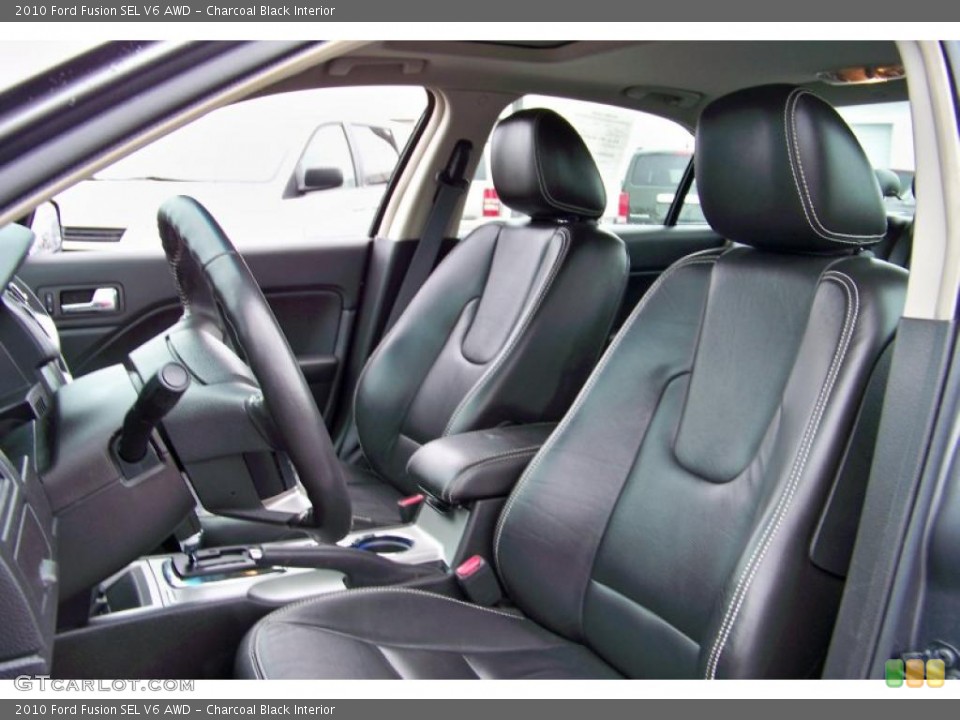 Charcoal Black Interior Photo for the 2010 Ford Fusion SEL V6 AWD #49405647