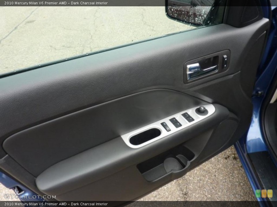 Dark Charcoal Interior Door Panel for the 2010 Mercury Milan V6 Premier AWD #49406697