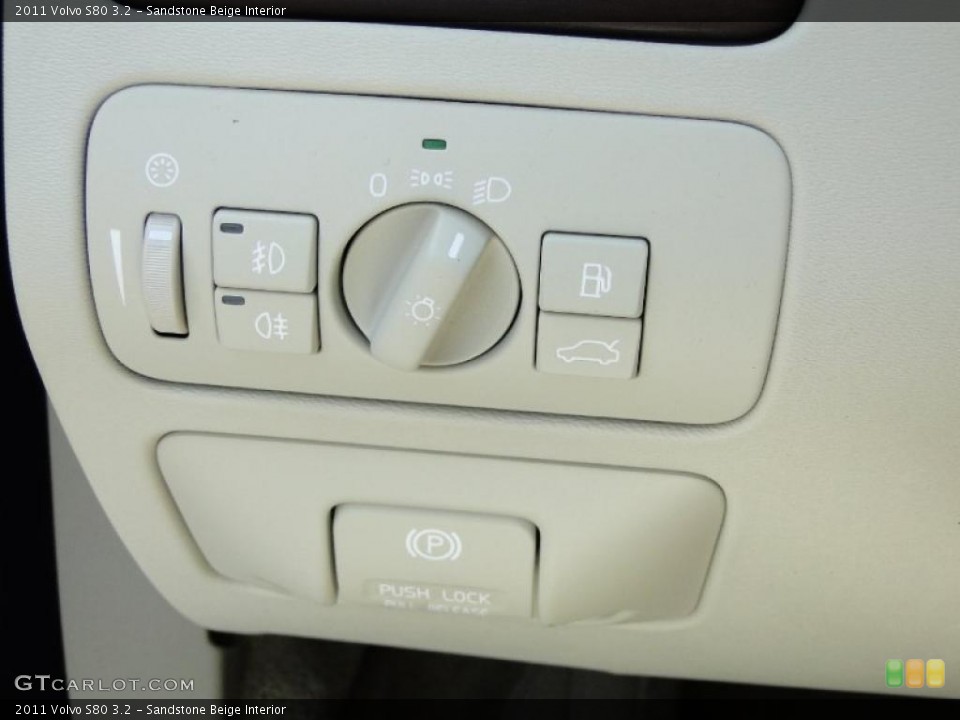 Sandstone Beige Interior Controls for the 2011 Volvo S80 3.2 #49407987