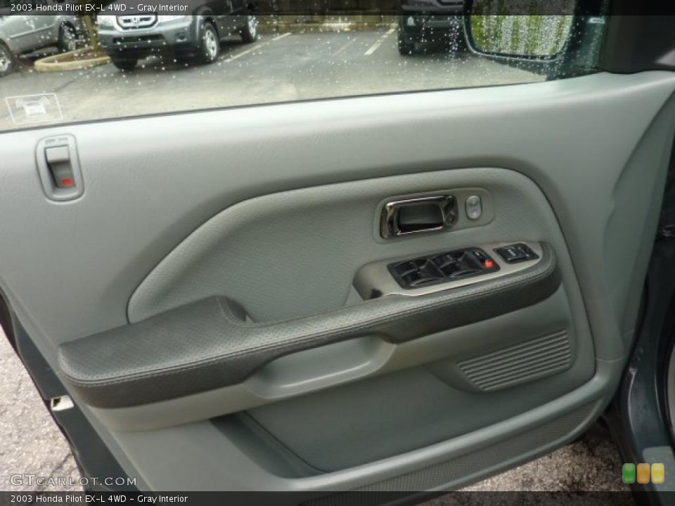 Gray Interior Door Panel for the 2003 Honda Pilot EX-L 4WD #49408617