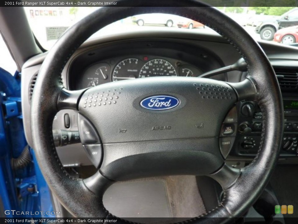 Dark Graphite Interior Steering Wheel for the 2001 Ford Ranger XLT SuperCab 4x4 #49408665
