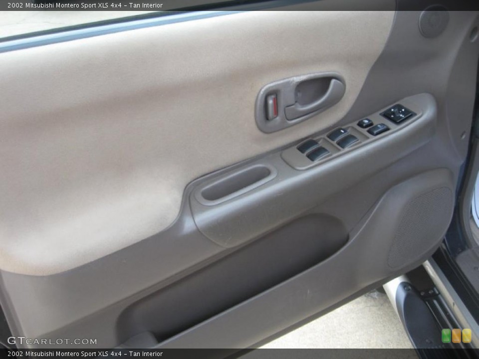 Tan Interior Door Panel for the 2002 Mitsubishi Montero Sport XLS 4x4 #49409751