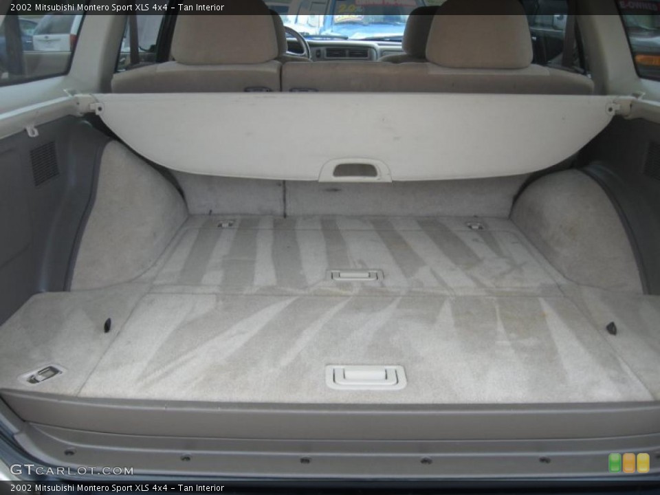 Tan Interior Trunk for the 2002 Mitsubishi Montero Sport XLS 4x4 #49409842