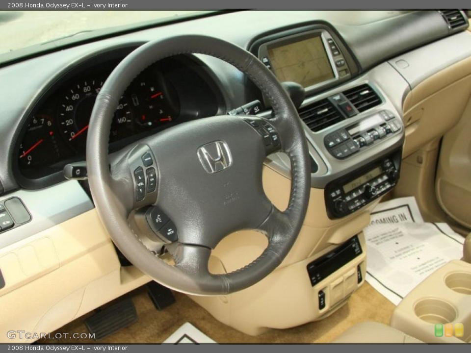 Ivory Interior Photo for the 2008 Honda Odyssey EX-L #49410273