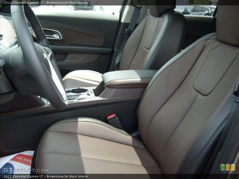 Brownstone/Jet Black Interior Photo for the 2011 Chevrolet Equinox LT #49412406