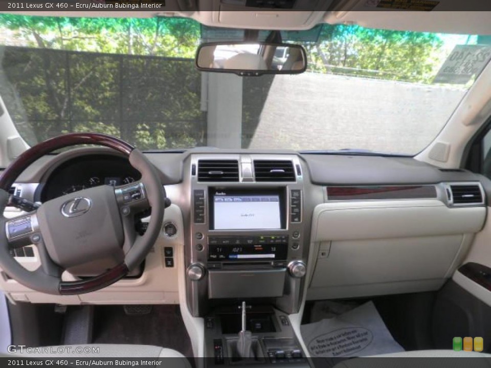 Ecru/Auburn Bubinga Interior Dashboard for the 2011 Lexus GX 460 #49415365
