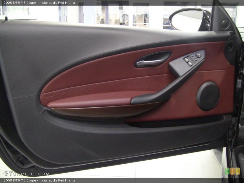 Indianapolis Red Interior Door Panel for the 2008 BMW M6 Coupe #49415458