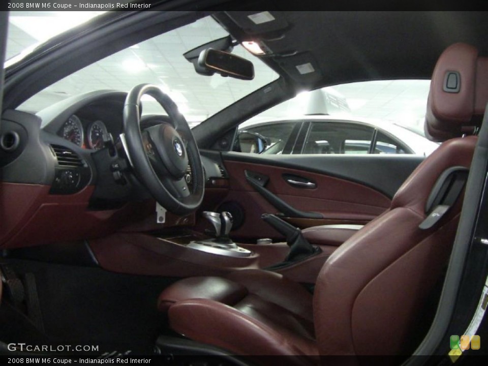 Indianapolis Red Interior Photo for the 2008 BMW M6 Coupe #49415473