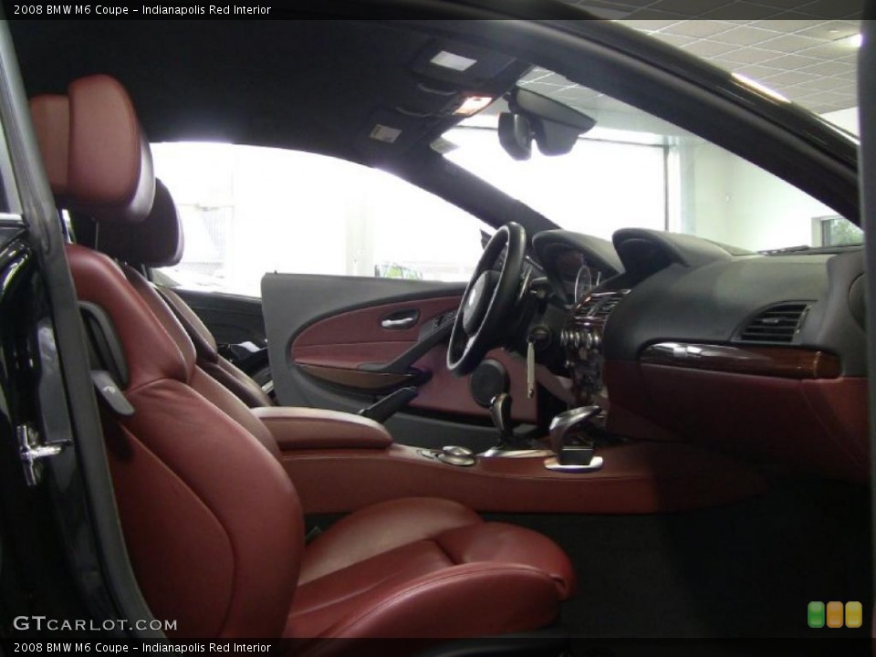 Indianapolis Red Interior Photo for the 2008 BMW M6 Coupe #49415488