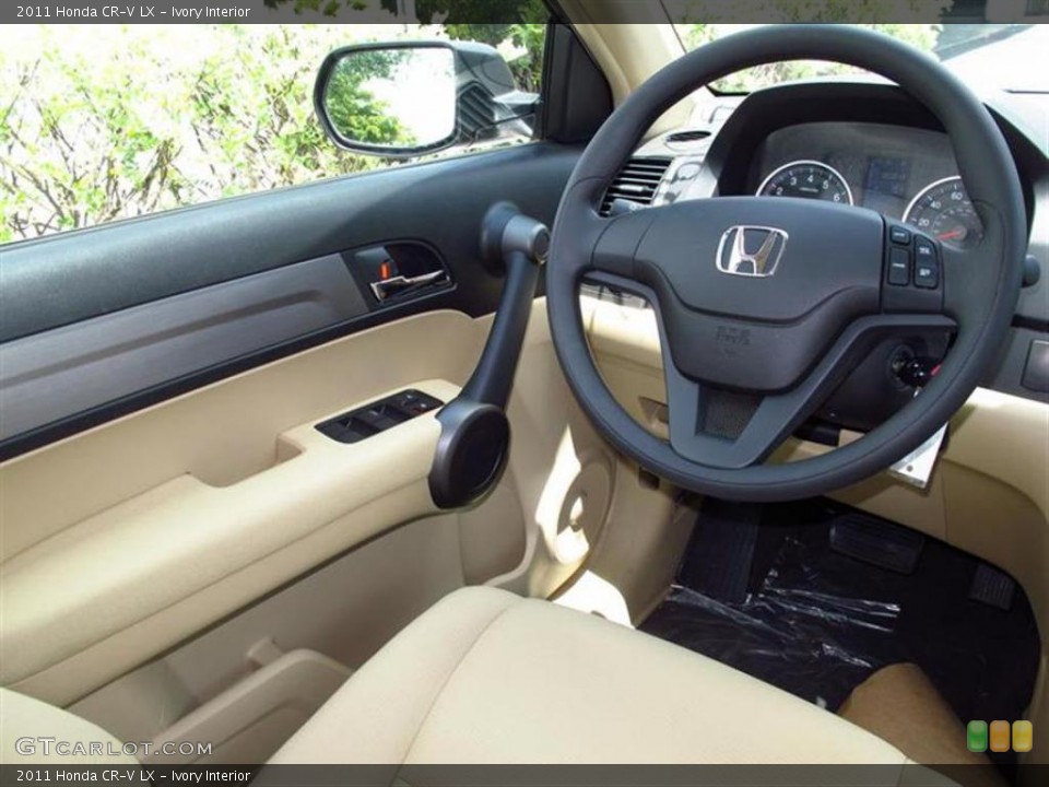 Ivory Interior Photo for the 2011 Honda CR-V LX #49418836