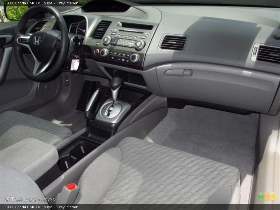 Gray Interior Photo for the 2011 Honda Civic EX Coupe #49418971