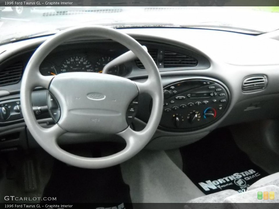 Graphite Interior Dashboard for the 1996 Ford Taurus GL #49419256